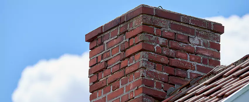 Brick Chimney Flue Installation in Kernersville, NC