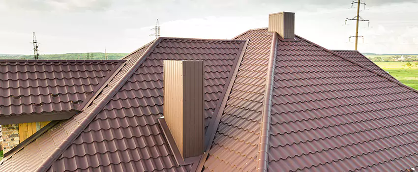 Residential Chimney Flashing Restoration in Kernersville, NC