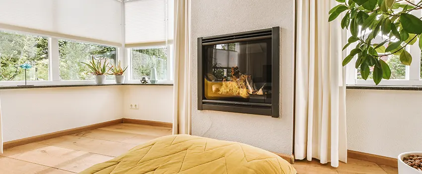 Residential Fireplace Ceramic Glass Installation in Kernersville, NC