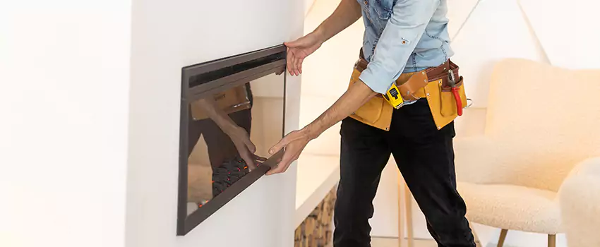 Metal Fireplace Installation in Kernersville, North Carolina