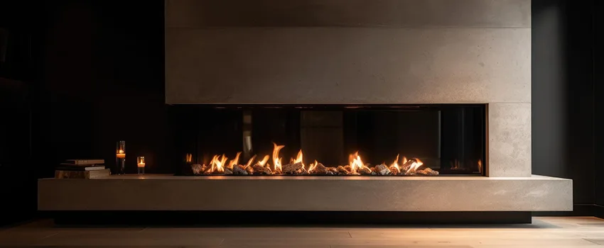 Gas Fireplace Ember Bed Design Services in Kernersville, North Carolina