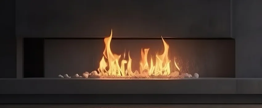 B-Vent Gas Fireplace Installation in Kernersville, NC