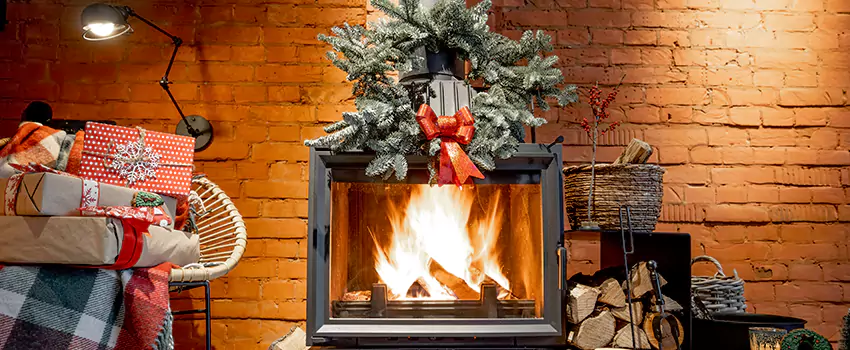 Travis Industries Linear Gas Fireplace Installation in Kernersville, North Carolina