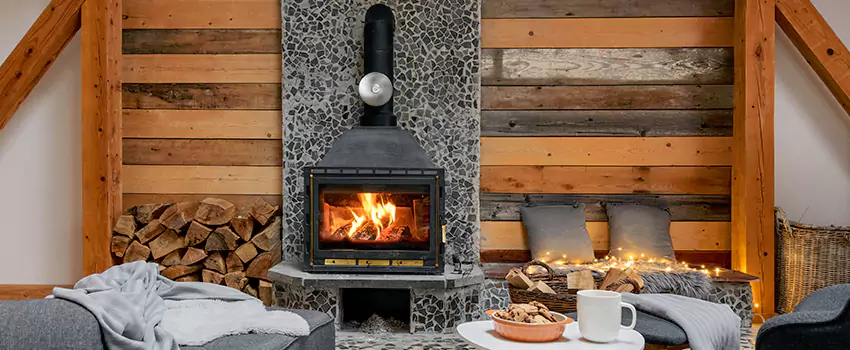 Thelin Hearth Products Direct Vent Gas Stove Fireplace Inspection in Kernersville, North Carolina